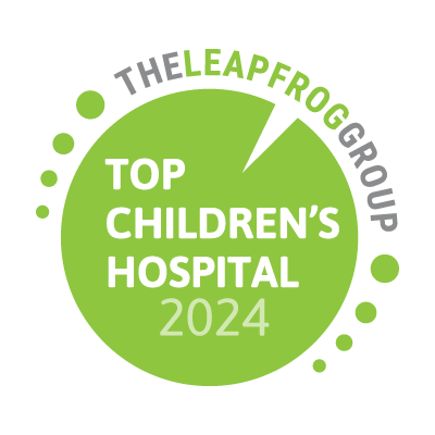 The Leapfrog Group Top Children's Hospital 2024 Logo