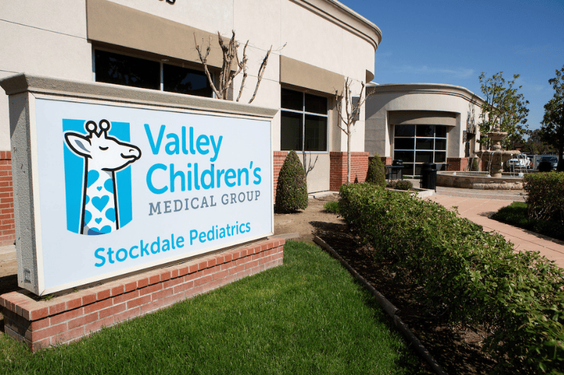 Exterior of Stockdale Pediatrics in Bakersfield