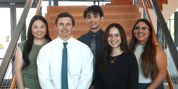 2025-2026 Pharmacy Residents pose for a group photo