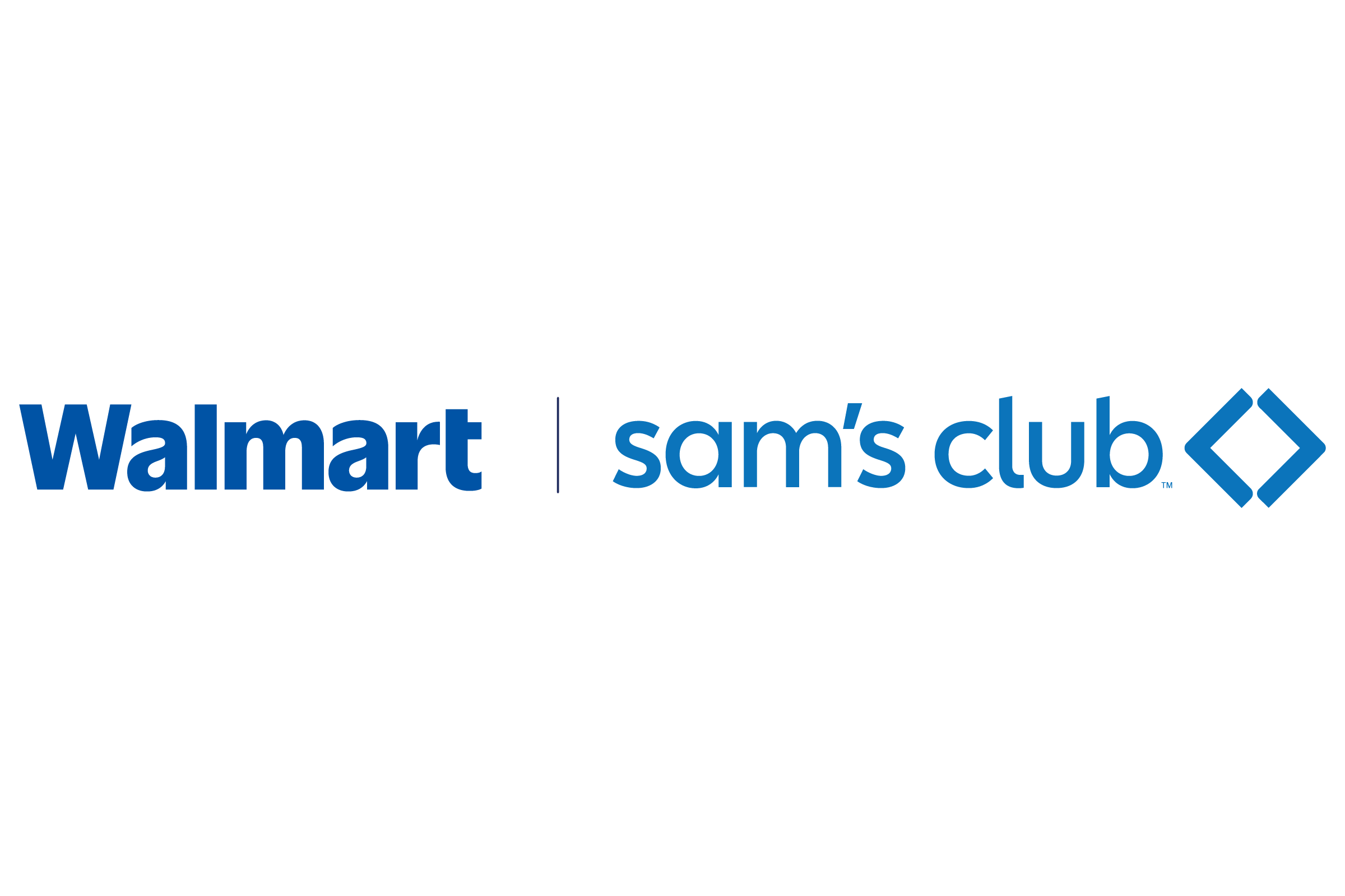 Walmart and Sam's Club Logos