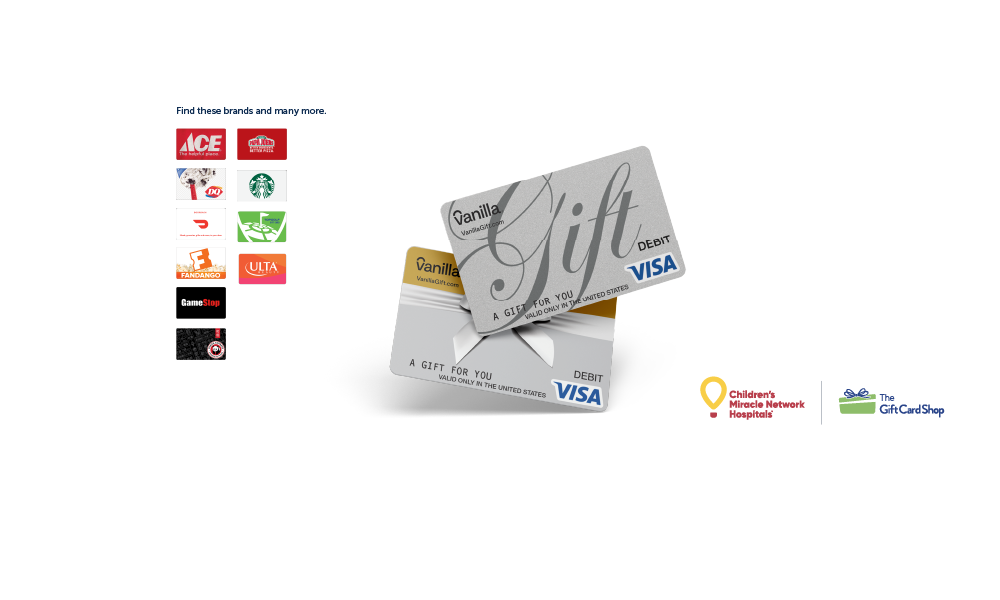 multiple gift cards