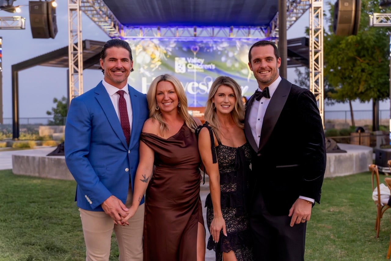 the carr family smiling