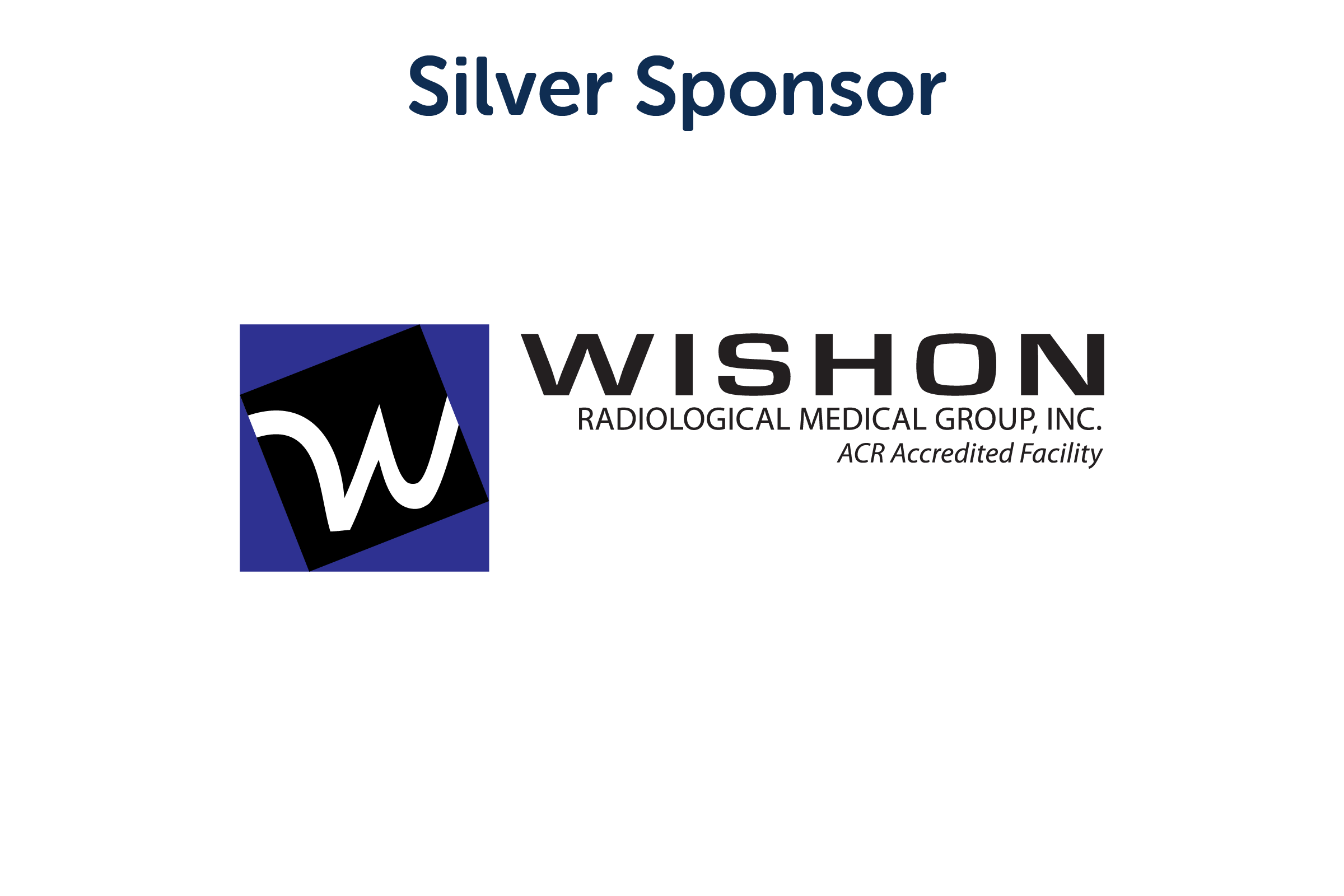 Silver Sponsor: Wishon Radiological