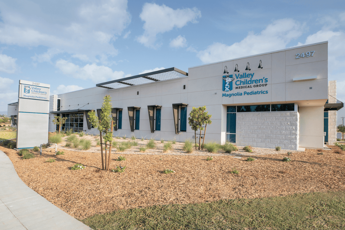 Exterior of Magnolia Pediatrics