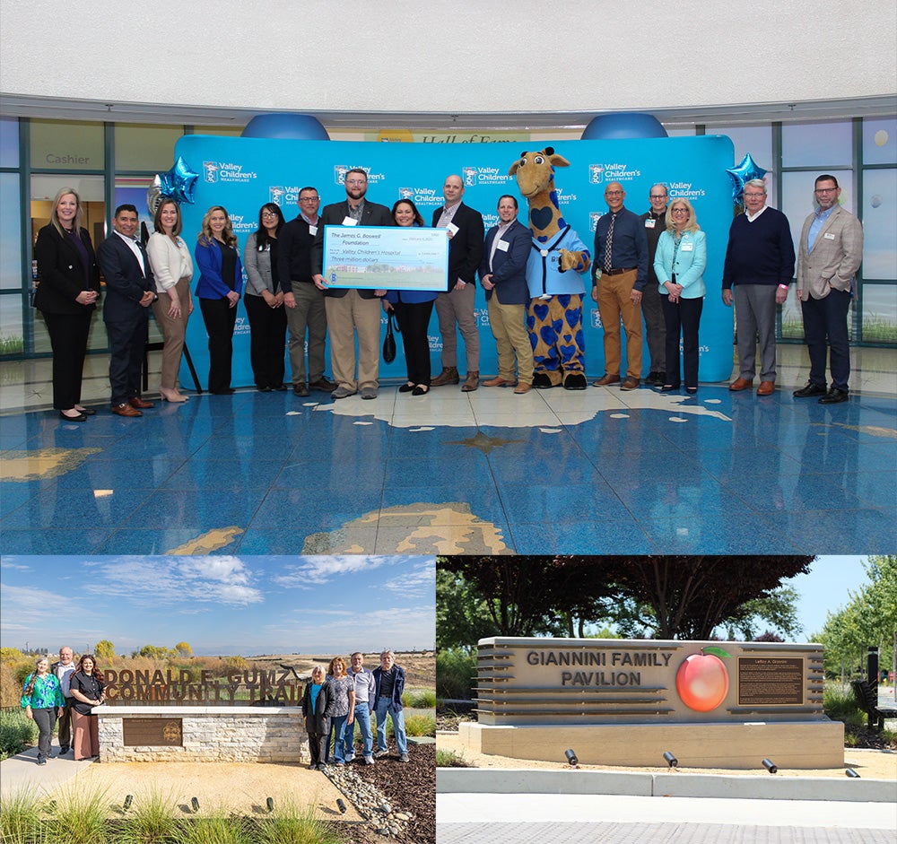 Photos of various philanthropic donors 