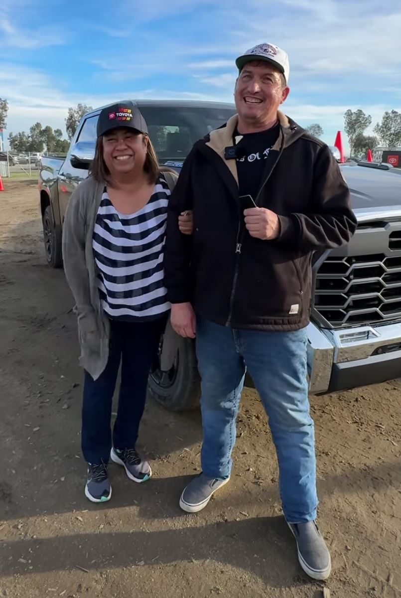 Winner of the 2024 Toyota Tundra Giveaway