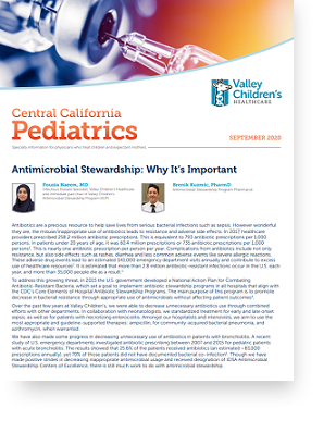 Central California Pediatrics September 2020 Edition