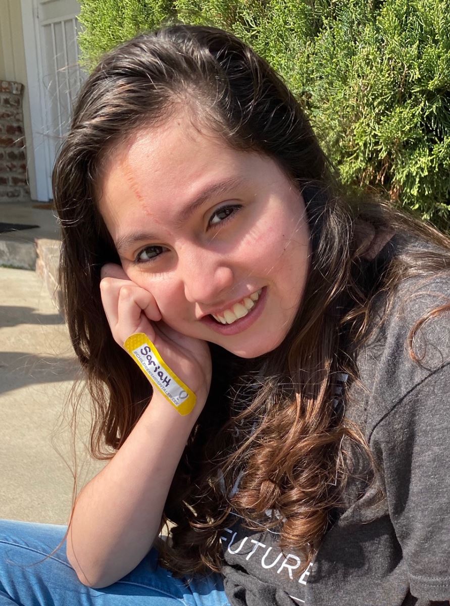 Children's Hospital Week 2020 teen with CHW bandaid