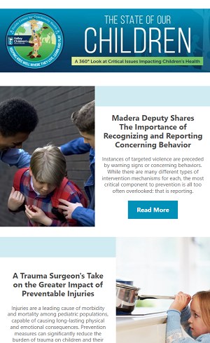 Thumbnail image of the November 2023 edition of The State of Our Children 360 newsletter
