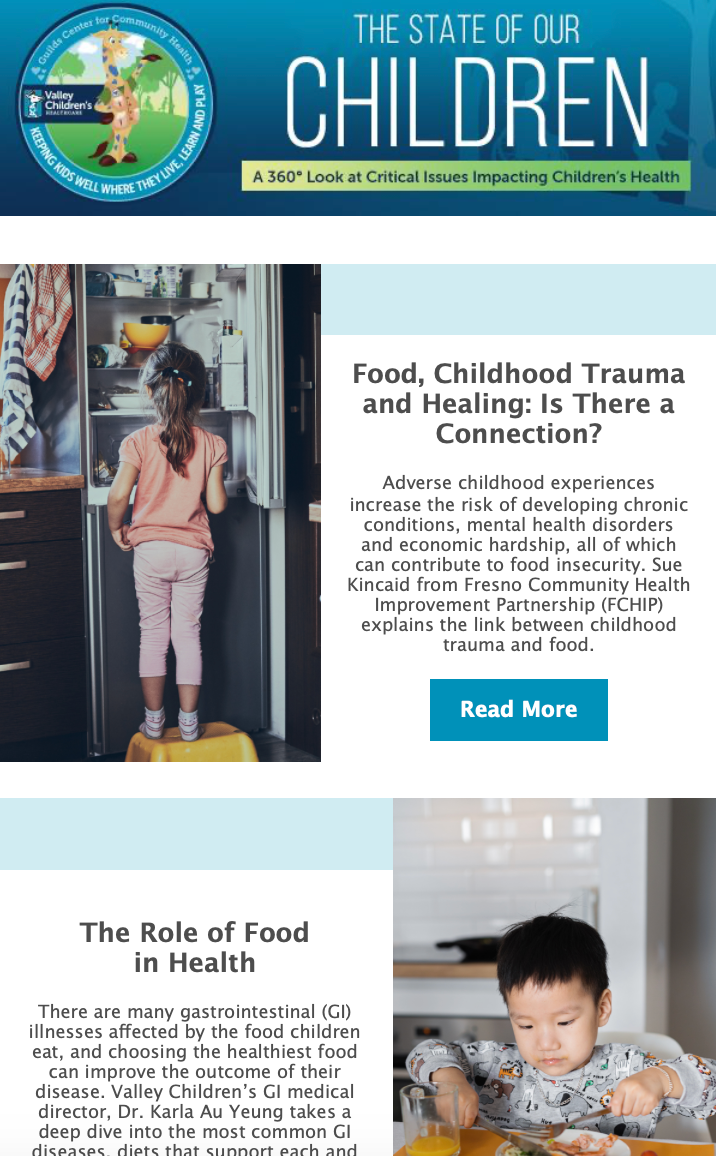 Thumbnail image of the March 2024 edition of the State Of Our Children 360 Newsletter