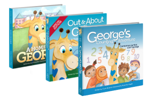 Three books about George the Giraffe