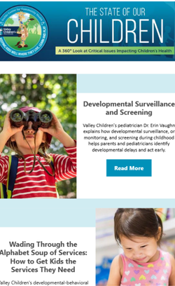 A thumbnail of the April 2025 State of Our Children 360 newsletter