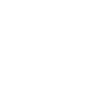 A movie board with a play button